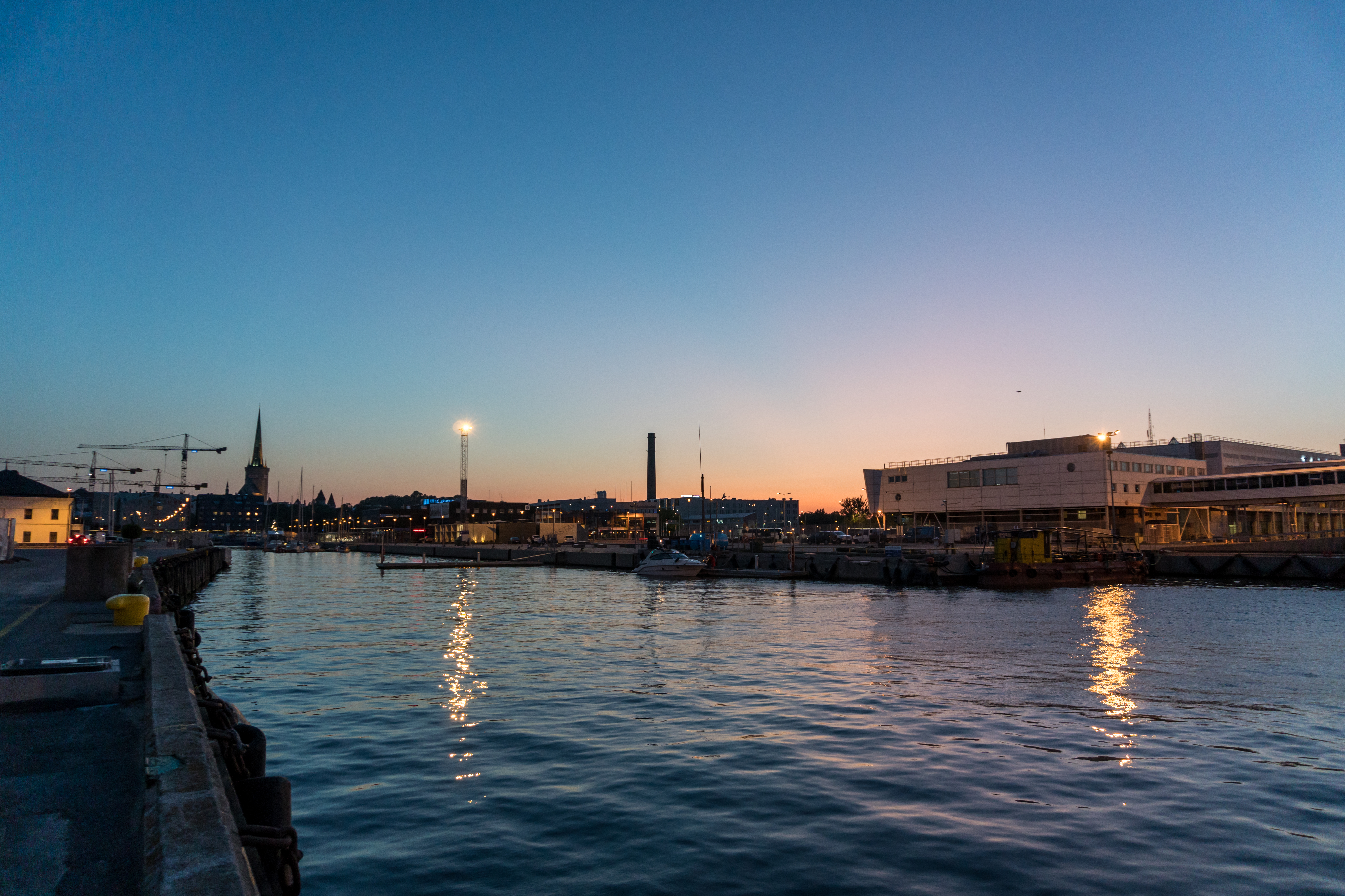 Harbour in Tallinn, Estonia